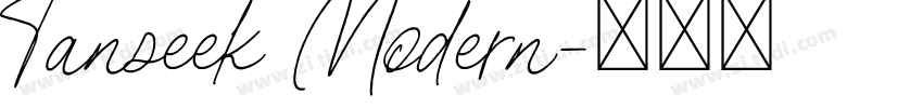 Tanseek Modern字体转换 Tanseek Modern字体转换